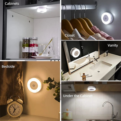 Energy Saving LED Touch Sensor Night Light Portable Design - Smarsty