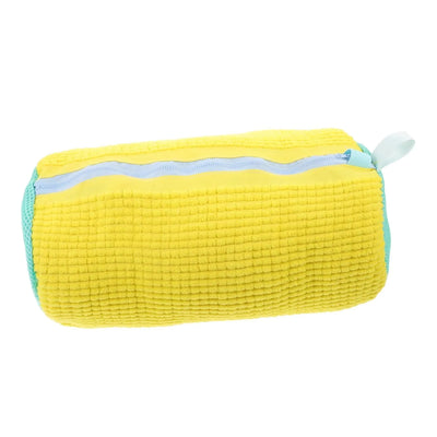 Durable Shoe Washing Machine Bag for All Shoe Types-Yellow with Blue Zipper,Ideal for Sneakers and Casual Shoes,Laundry Wash Bag - Smarsty