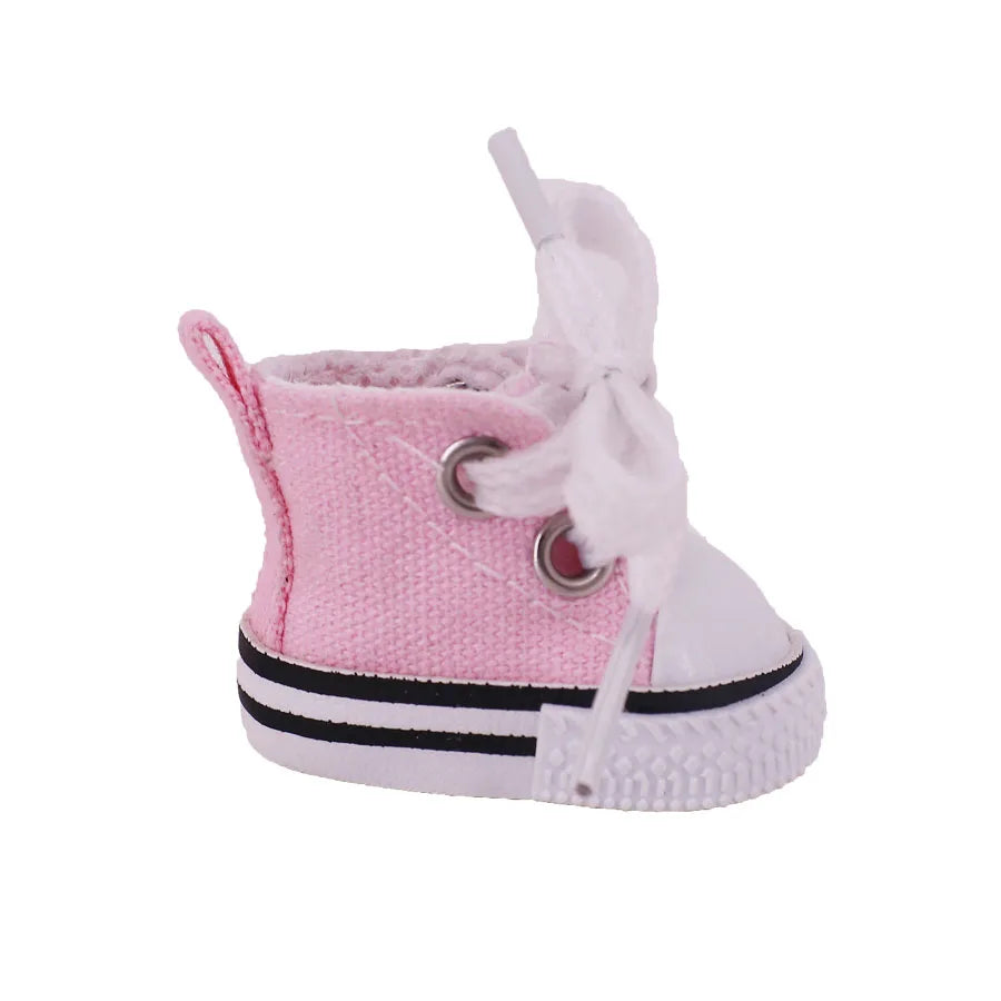 3.8cm Doll Shoes For labubu 17cm Plush Doll Clothes Accessories Girl's Toys ,Christmas Festival Birthday Gift