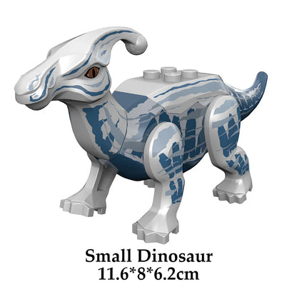 Jurassic Dinosaur World Brutal Raptor T-Rex Triceratops Indominus Rex Model Building Blocks Dino Velociraptor Figure Bricks Toys
