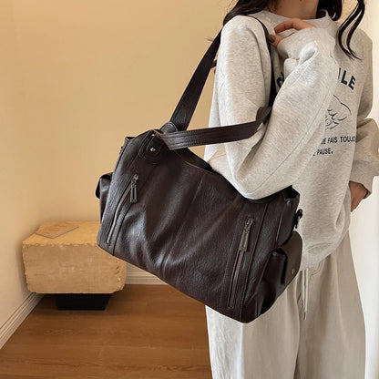 PU Leather Shoulder Bag With Soft Interior For Women - Smarsty