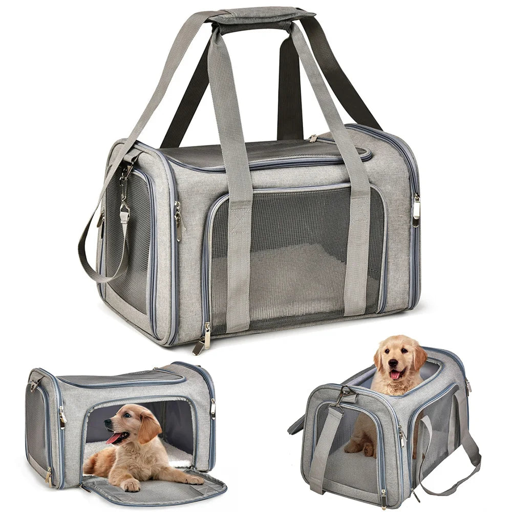 Airline Approved Soft Dog Carrier Backpack for Travel - Smarsty