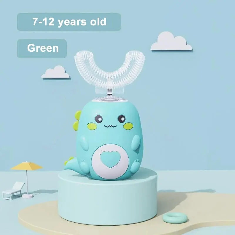 Children's Smart Electric Toothbrush with 360 Degree Cleaning - Smarsty