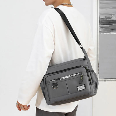 Oxford Shoulder Bag Large Capacity Crossbody Messenger Bag - Smarsty