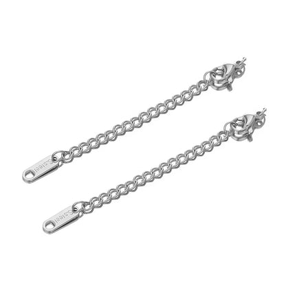 Stainless Steel Extension Chain With Secure Lobster Clasps - Smarsty
