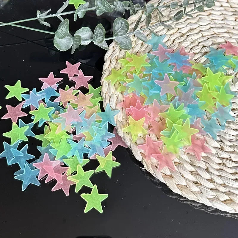 Glow in The Dark Stars Wall Stickers for Kids - Smarsty