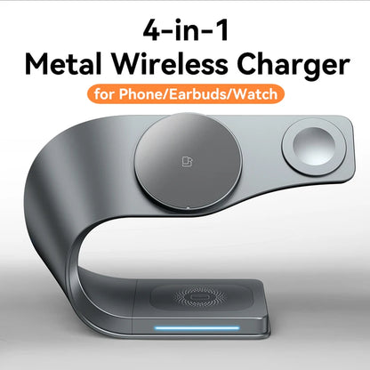 Magnetic Wireless Charger Dock For Phone AirPods Watch - Smarsty