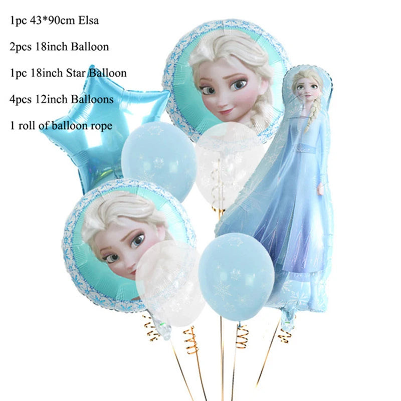 Frozen Princess Birthday Party Tableware Set - Smarsty