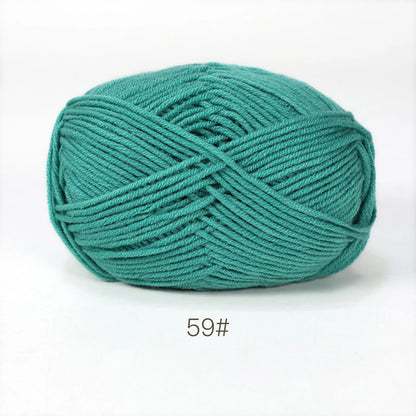 Soft Milk Cotton Yarn for Hand Knitting Projects - Smarsty