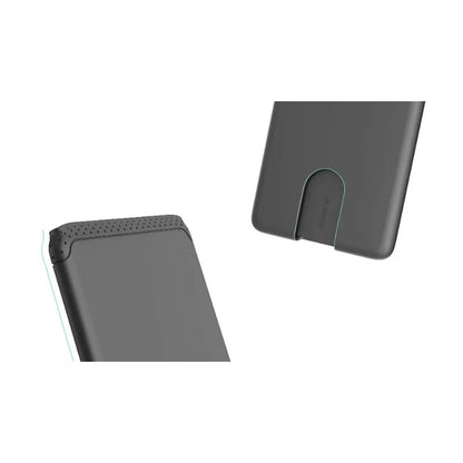 Phone Holder Sticker Credit Card Holder 3M Adhesive Soft Silicone Mobile Phone Wallet Compatible for Iphone Android Samsung