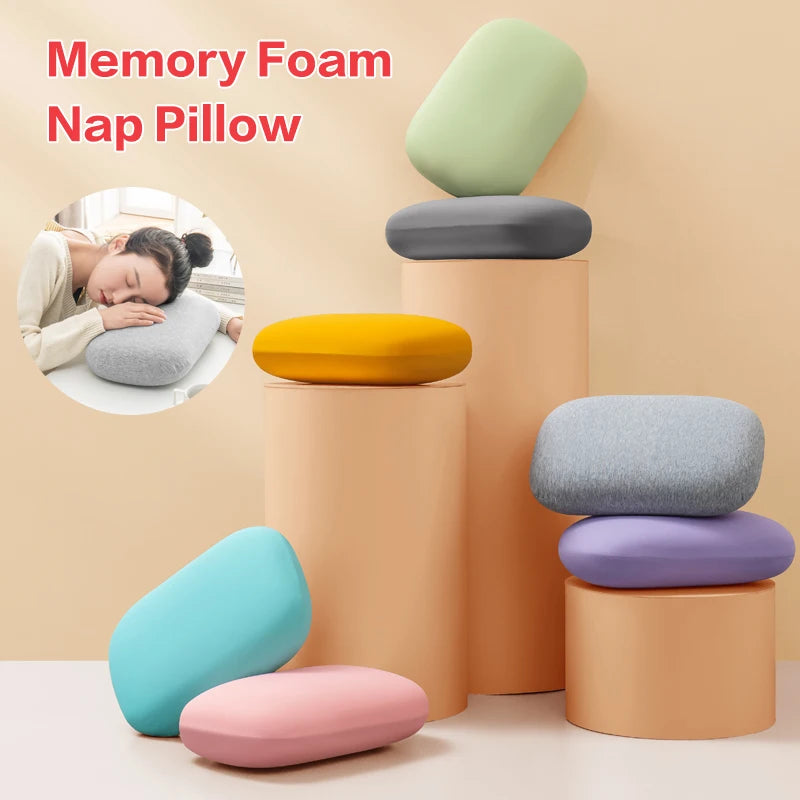 Multifunction Memory Foam Neck Pillow for Comfortable Travel - Smarsty