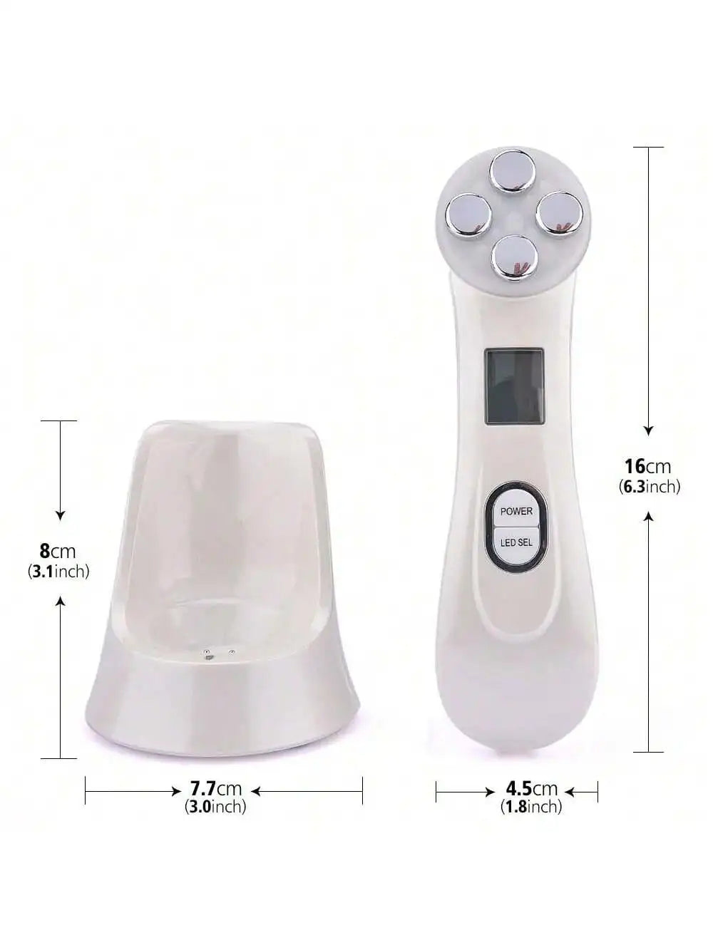 Professional Ultrasonic Face Exfoliator Skin Cleaner Tool - Smarsty