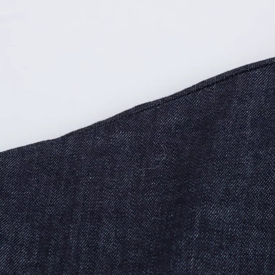 ETJ 2025  Spring New 1975 series denim MIDI dress with lapel side zipper fashion wrinkle waist slim elegant dress - Smarsty