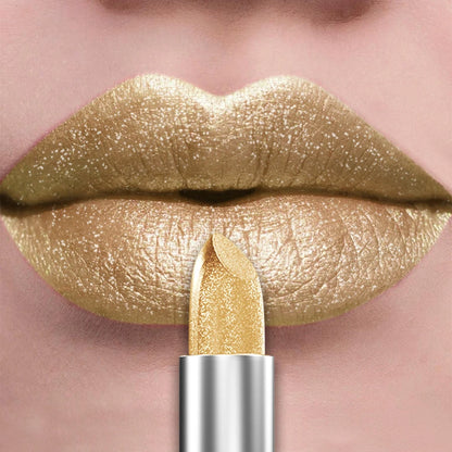 Bold Metallic Lipstick Set for Long Lasting Shine - Smarsty