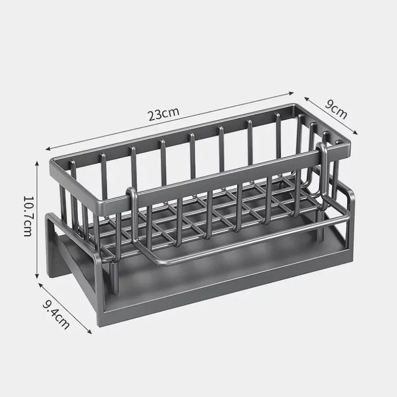 Kitchen Spice Storage Shelf with Drainage Rack - Smarsty