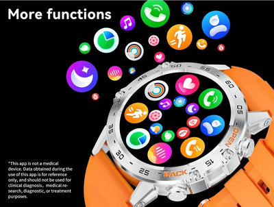 LIGE 1.39 Inch Bluetooth Smart Watch for Men - Smarsty
