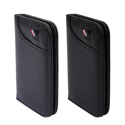 Portable Super Slim Soft Wallet for Men PU Leather Mini ID Credit Card Wallet Purse Card Holders Wallet Thin Small Short Wallets - Smarsty