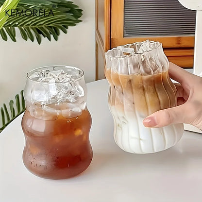 Heat Resistant Glass Tumbler Set for Juices and Coffee - Smarsty