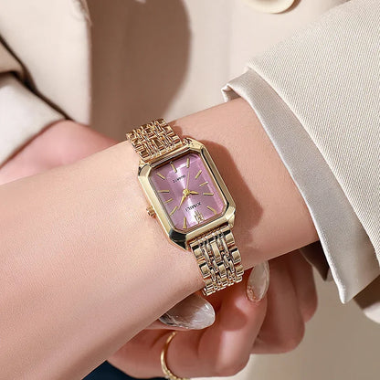 Luxury Stainless Steel Quartz Watch for Women - Smarsty