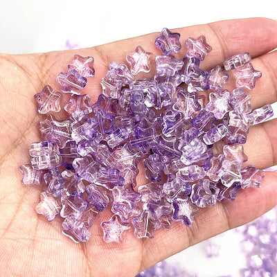 8mm Star Matte Glass Beads for Jewelry Making - Smarsty