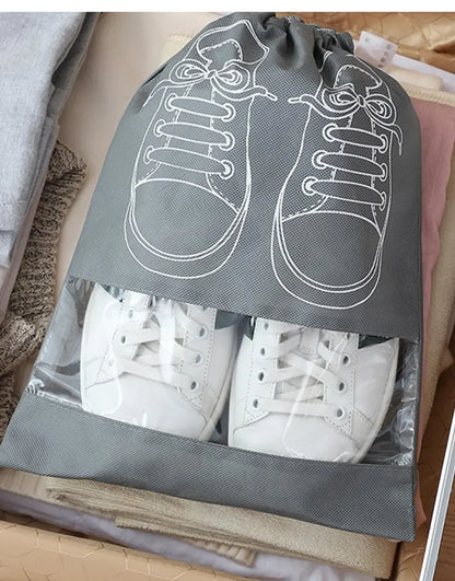 Nonwoven Shoe Storage Bag Travel Organizer Waterproof - Smarsty