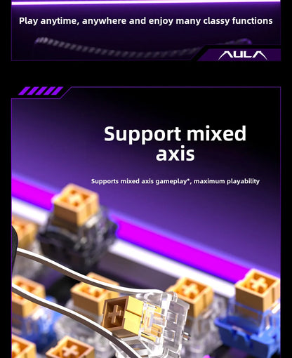 Mechanical Keyboard With Magnetic Switch RGB Gaming