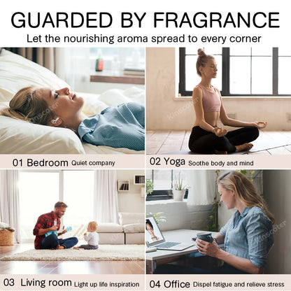 Aromatherapy Volcano Flame Diffuser with Humidifier Feature - Smarsty