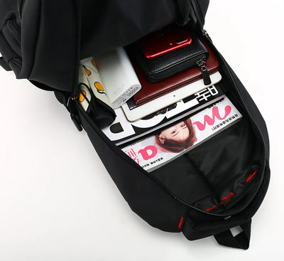 Men's Backpacks Oxford Waterproof Rucksack Business Computer Bag Casual Travel Backpack Senior High School Student Schoolbag - Smarsty