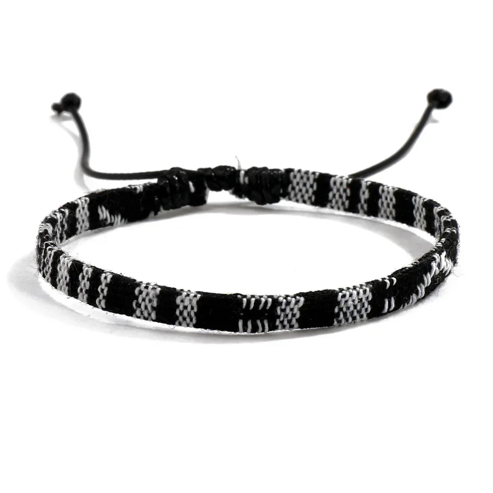 Colorful 12Pcs Nepal Ethnic Bracelet Set for Women - Smarsty