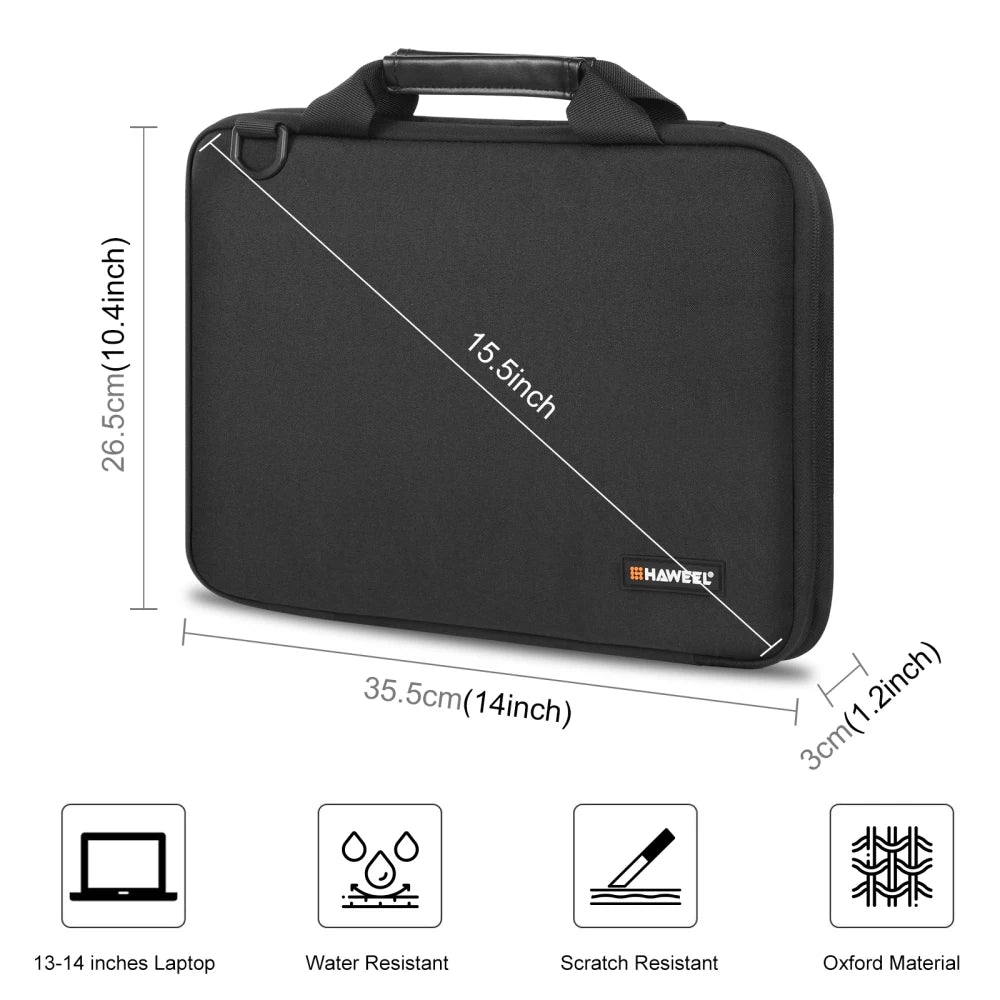 Crossbody Laptop Bag 13 To 16 Inch Durable Nylon Case