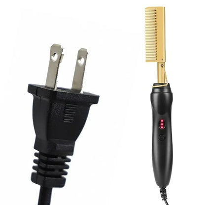 Multi-Functional Electric Hair Straightener and Curler - Smarsty