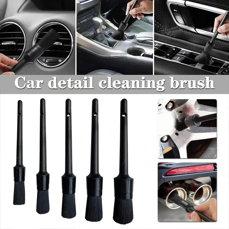 Soft Car Detailing Brush For Interior And Wheel Cleaning - Smarsty