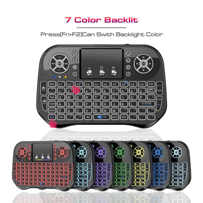 Wireless Backlit Bluetooth Mini Keyboard For Android TV Box