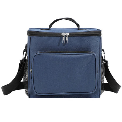 Insulated Portable Lunch Bag With Adjustable Shoulder Strap - Smarsty