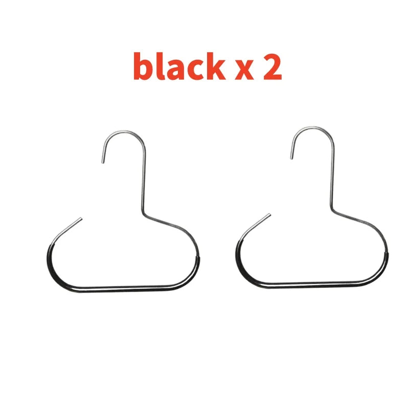 1-5pcs Circle Ring Hat Hanger Non-marking Non-slip Hat Storage Hook Closet Bedroom Saving Space Scarf Towel Tie Hanging Rack by Smarsty