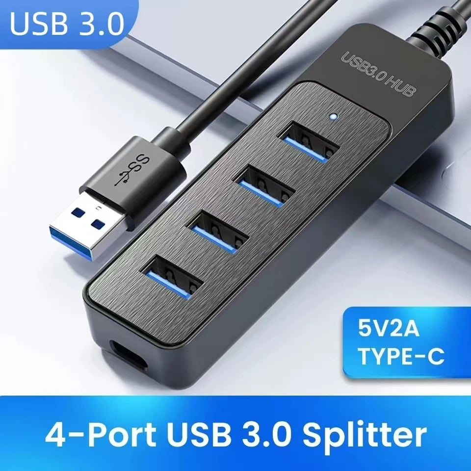 USB C Hub Quad Port High Speed USB3Point0 ExpansionPro