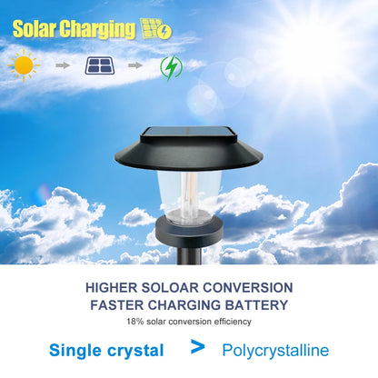 Solar Pathway Lights LED Waterproof for Garden Walkway - Smarsty