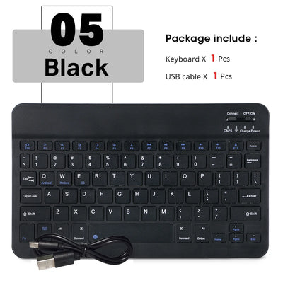 Mini Wireless Bluetooth Keyboard With Integrated Mouse - Smarsty
