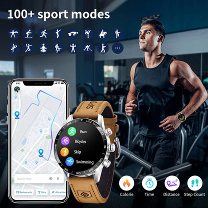 Rugged Military GPS Smart Watch for Men - Smarsty