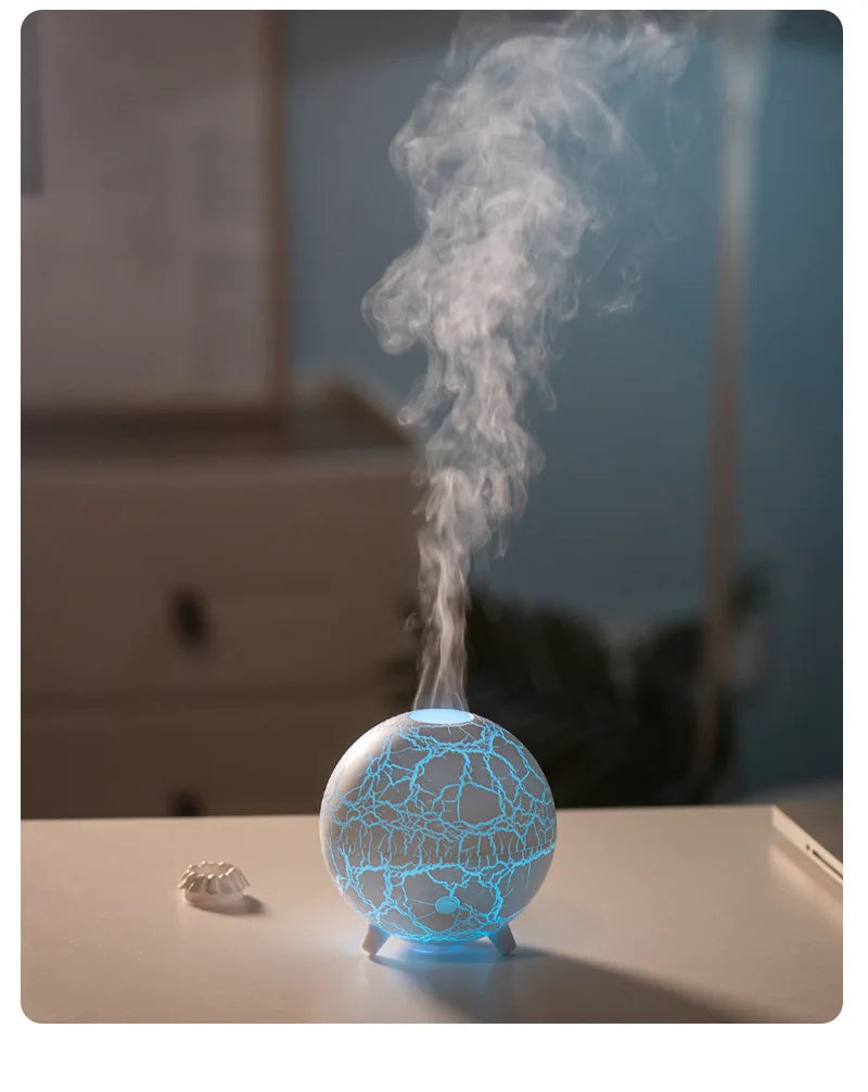 Colorful Atmosphere Lamp USB Humidifier with Essential Oil Diffuser - Smarsty