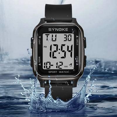 SYNOKE Military Digital Watch Waterproof Sports Design - Smarsty
