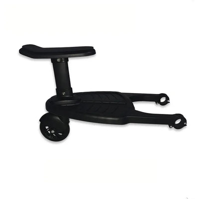 Universal Strollers Step Board Adapter with Seat Second Child Jogger Twins Scooter Baby Pram Hitchhiker Bumper by Smarsty