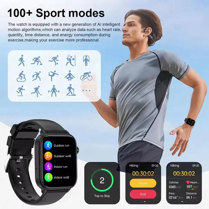 2025 Smart Watch with ECG PPG HRV Health Monitoring - Smarsty