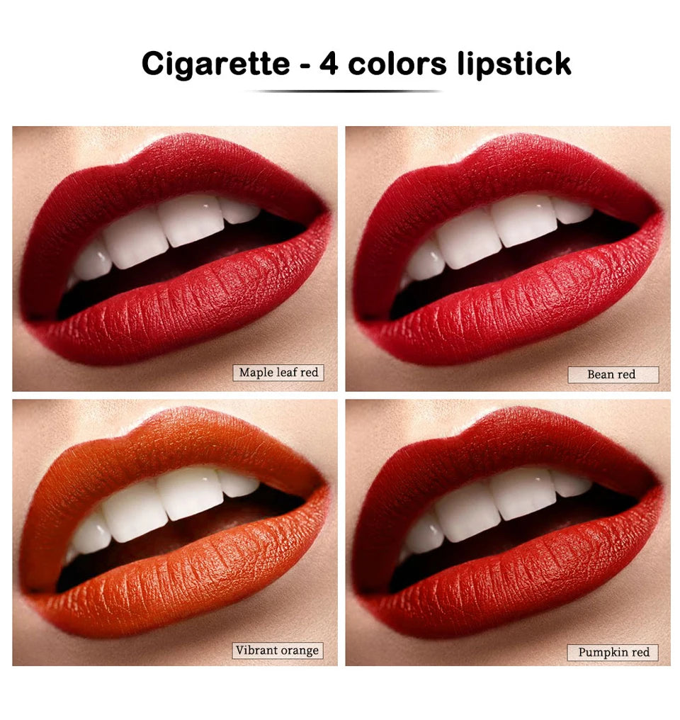 Long Lasting Matte Lipstick Set Waterproof Lip Gloss - Smarsty