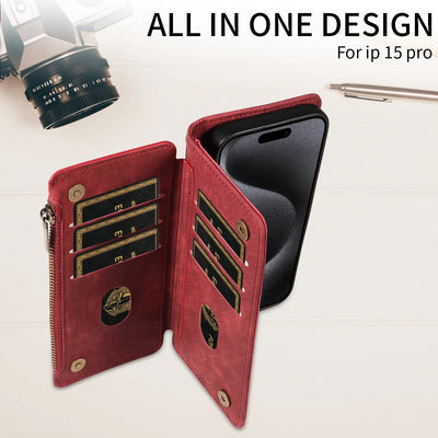 PU Leather Phone Case for Samsung Galaxy S25Edge Ultra S24 S23 S22 S21 S20 S10 S9 S8Plus FE Note20 Flip Wallet Style Phone Cover - Smarsty