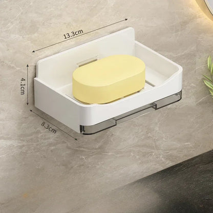 Wall Mounted Soap Holder with Double Drainage Design - Smarsty