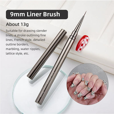 Professional Nail Art Liner Brushes for Precision Designs - Smarsty