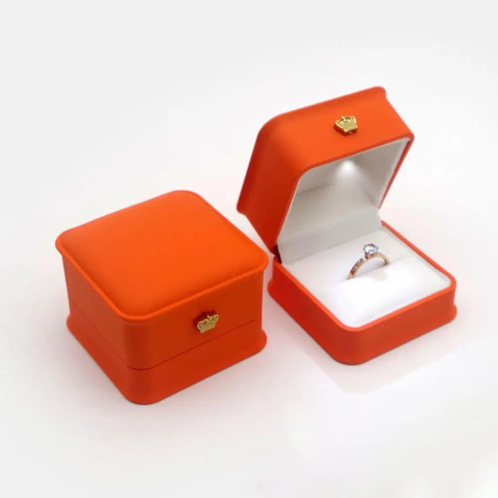 Luxury LED Jewelry Ring Box for Engagement and Wedding - Smarsty