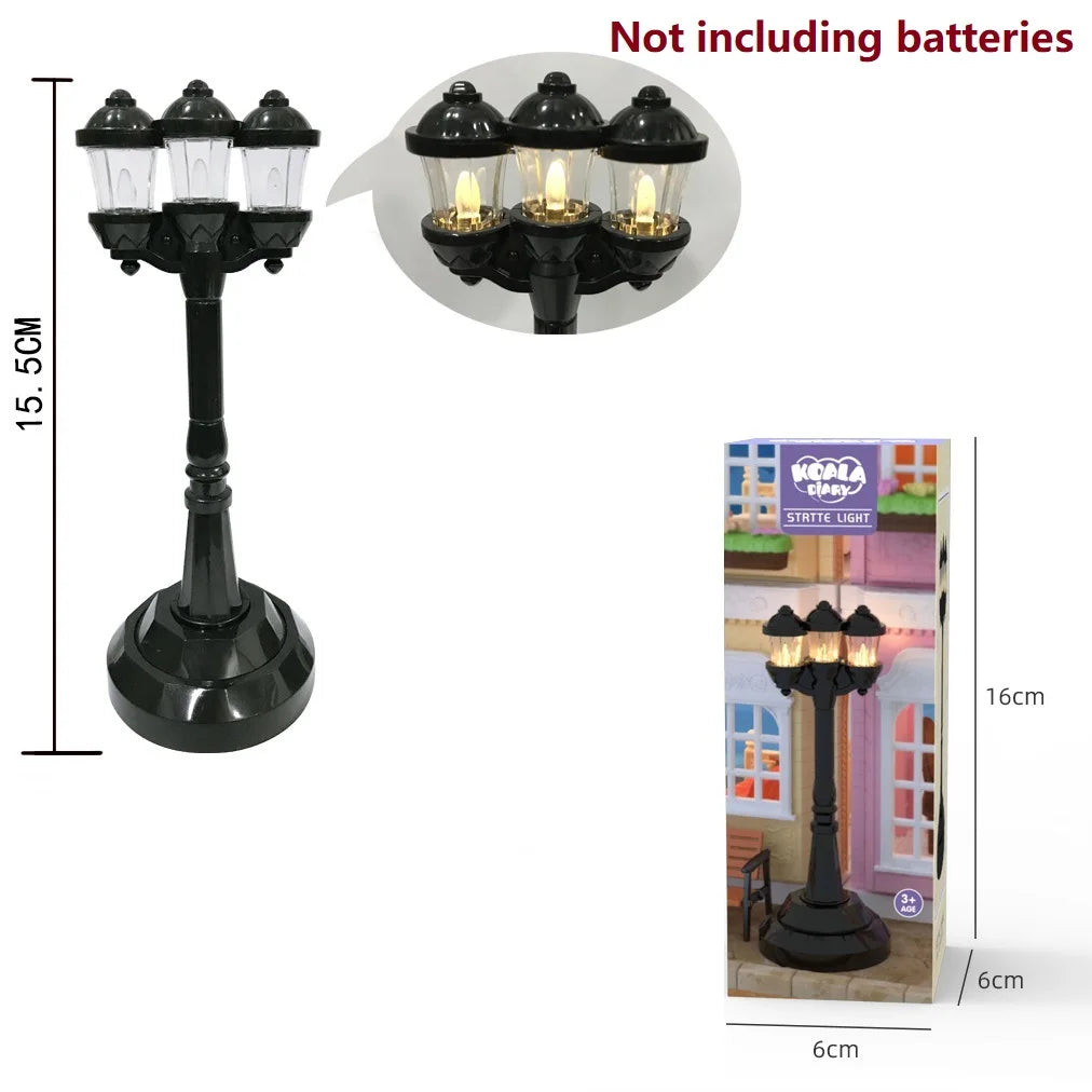 Girls kids Toys Miniature Dollhouse Furniture Shopping PlaySet DIY Family Games Supermarket Flower Store Pretend Toys by Smarsty