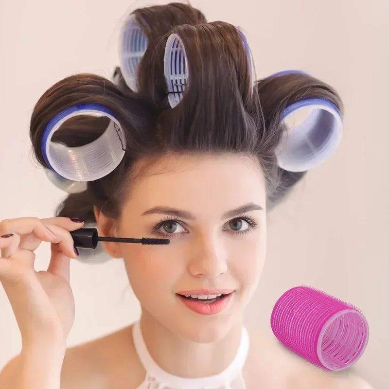 Jumbo Heatless Hair Rollers for Effortless Curls - Smarsty